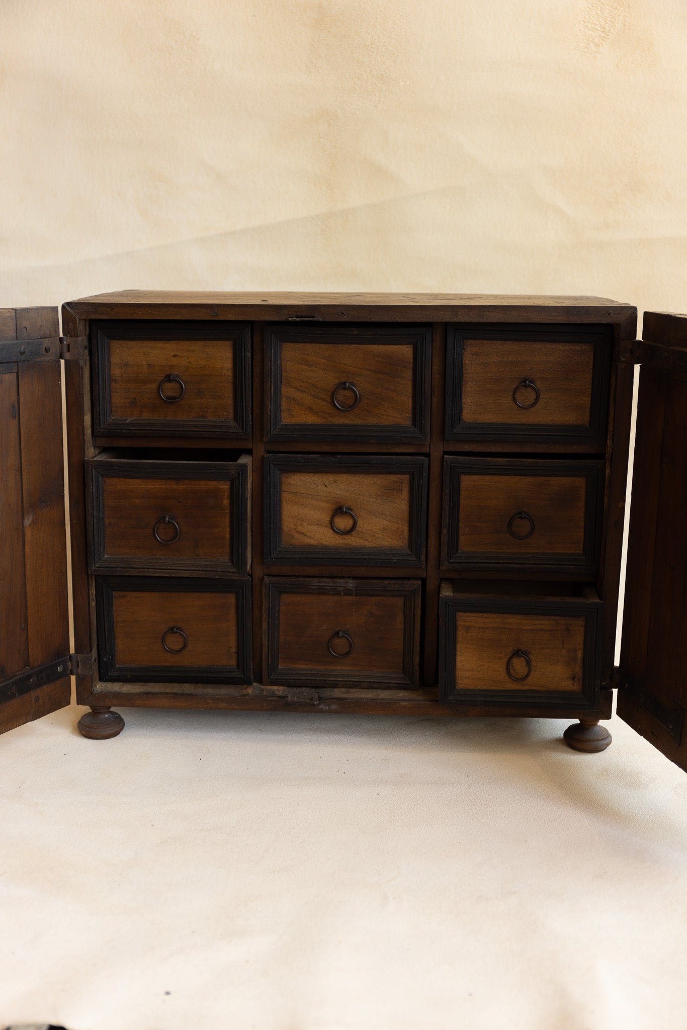 Late 17th c. Walnut Table Cabinet