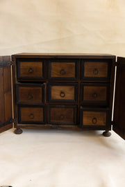 Late 17th c. Walnut Table Cabinet