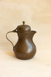 19th c. Hand-hammered Copper Pitcher