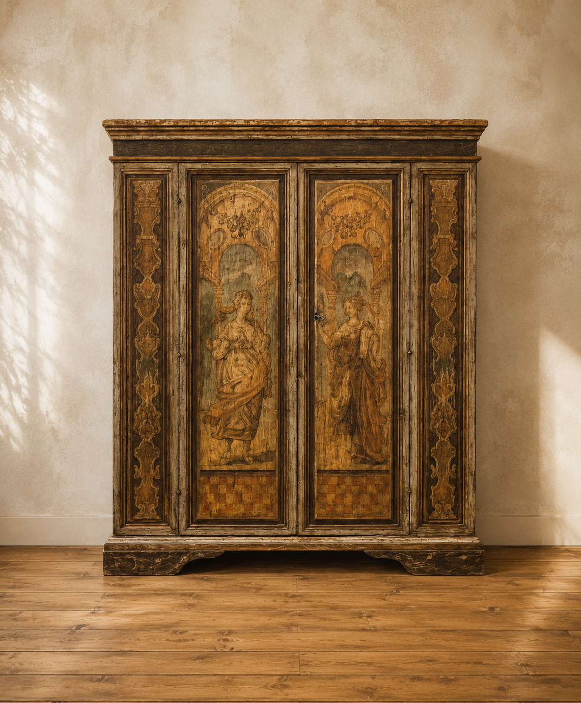 17th c. Italian Ecclesiastical Armadio